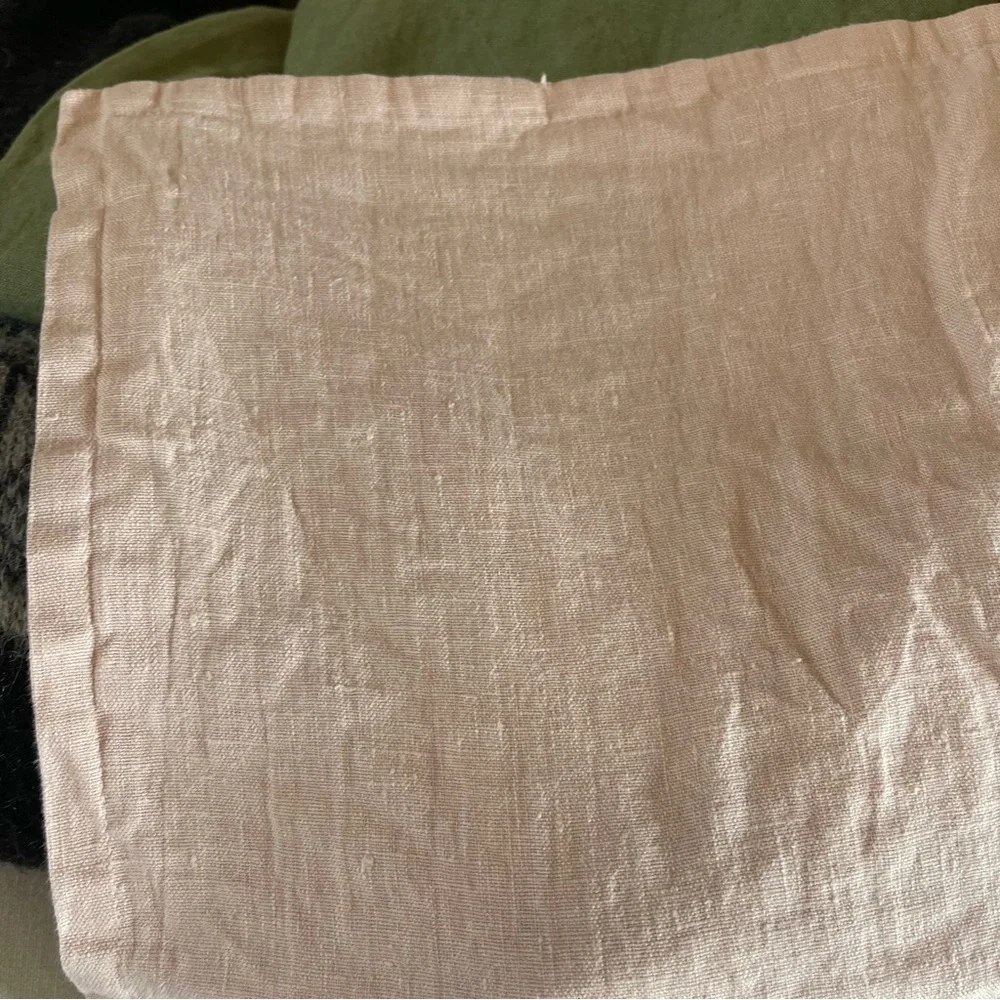 IKEA linen blush pink euro 26”